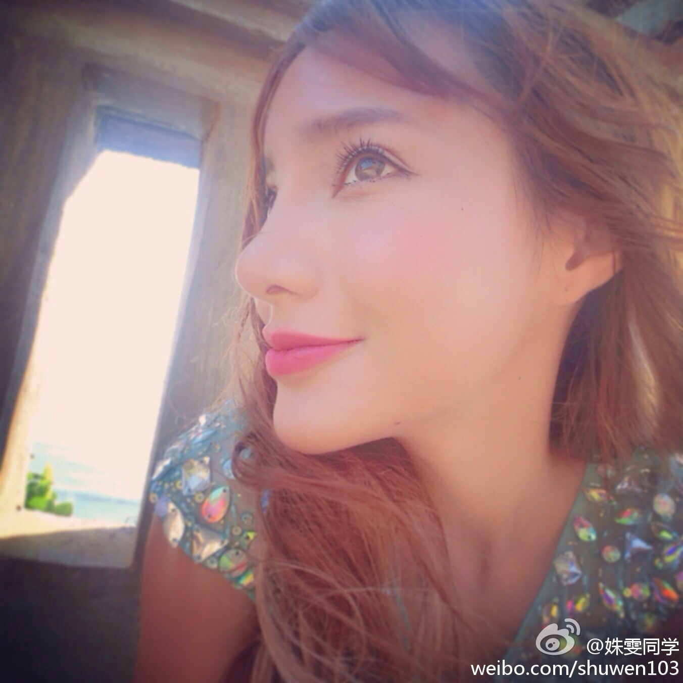 福师大中俄混血校花姝雯同学走红私照美到窒息 1